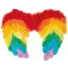 Ailes D'ange Plumes Multicolores 40x32 Cm -TRALALA DEGUISEMENT Soldes ailes d ange plumes multicolores 40x32 cm