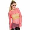 Boland Chemise Résille Rose Fluo Femme 1 Boland Chemise Résille Rose Fluo Femme -TRALALA DEGUISEMENT Soldes chemise resille rose fluo femme