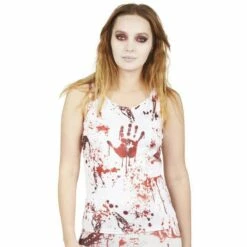 Débardeur Sanglant Femme Halloween