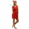 Déguisement Charleston Rouge Années 20 Femme -TRALALA DEGUISEMENT Soldes deguisement charleston rouge annees 20 femme