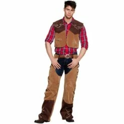 Boland Déguisement Cowboy Marron Homme