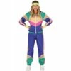 Déguisement Jogging Années 80 Femme -TRALALA DEGUISEMENT Soldes deguisement jogging annees 80 femme