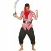 Déguisement Pirate Blanc Et Rouge Homme -TRALALA DEGUISEMENT Soldes deguisement pirate blanc et rouge homme