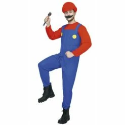 Déguisement Plombier Rouge Homme