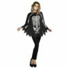 Boland Déguisement Poncho Squelette Femme Halloween -TRALALA DEGUISEMENT Soldes deguisement poncho squelette femme halloween