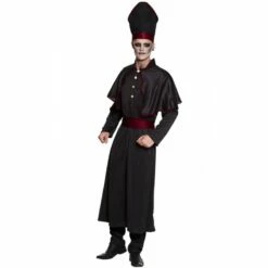 Boland Déguisement Prêtre Sombre Homme Halloween