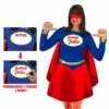 Déguisement Super-Héroïne Personnalisable Femme -TRALALA DEGUISEMENT Soldes deguisement super heroine personnalisable femme