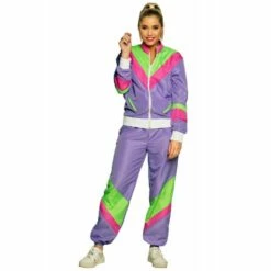 Boland Déguisement Survêtement Années 80 Violet Femme