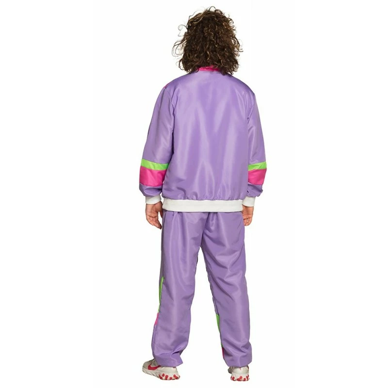 Boland Déguisement Survêtement Années 80 Violet Homme 4 Boland Déguisement Survêtement Années 80 Violet Homme – Image 2