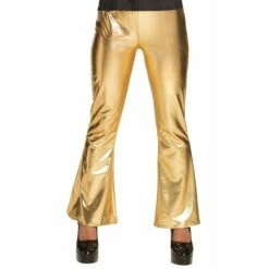Boland Pantalon Disco Pattes D'Eph Or Femme -TRALALA DEGUISEMENT Soldes pantalon disco pattes d eph or femme 1