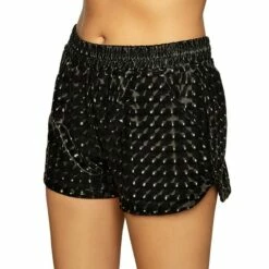 Short Noir Brillant Femme