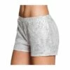Boland Short Sequins Argent Disco Femme -TRALALA DEGUISEMENT Soldes short sequins argent disco femme