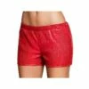 Boland Short Sequins Rouge Disco Femme 2 Boland Short Sequins Rouge Disco Femme -TRALALA DEGUISEMENT Soldes short sequins rouge disco femme